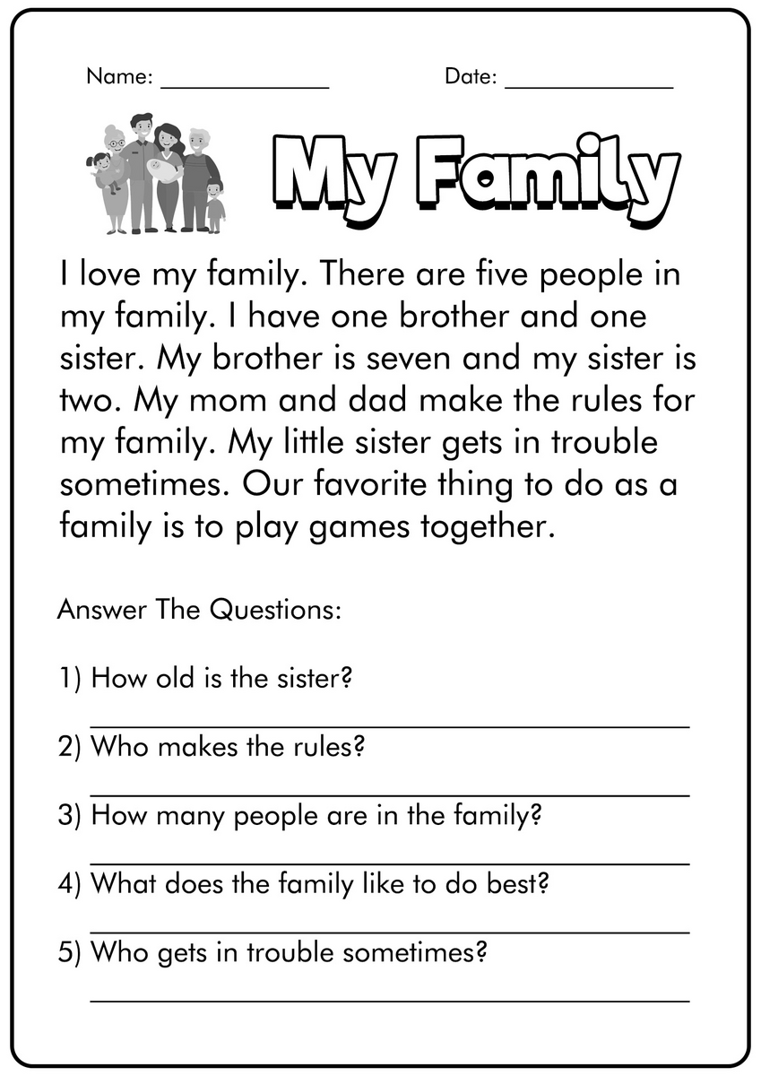Free Reading Comprehension Worksheet For 5th Grade Download Free Reading Comprehension Worksheet For 5th Grade Png Images Free Worksheets On Clipart Library
