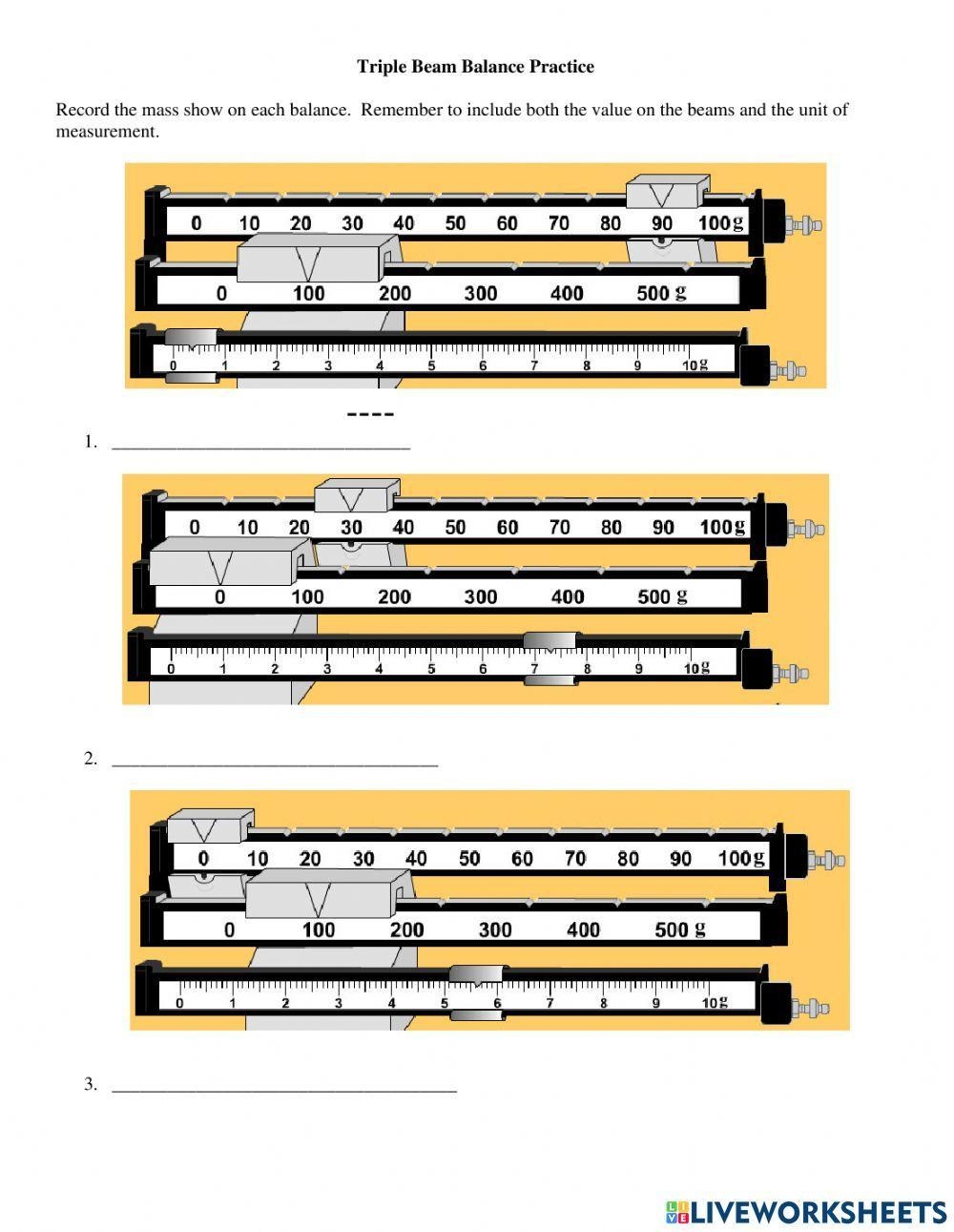 Free Triple Beam Balance Worksheet Download Free Triple Beam Balance Worksheet Png Images Free Worksheets On Clipart Library Calculating The Mass Of An Object Using The Triple Beam Balance Worksheets Library