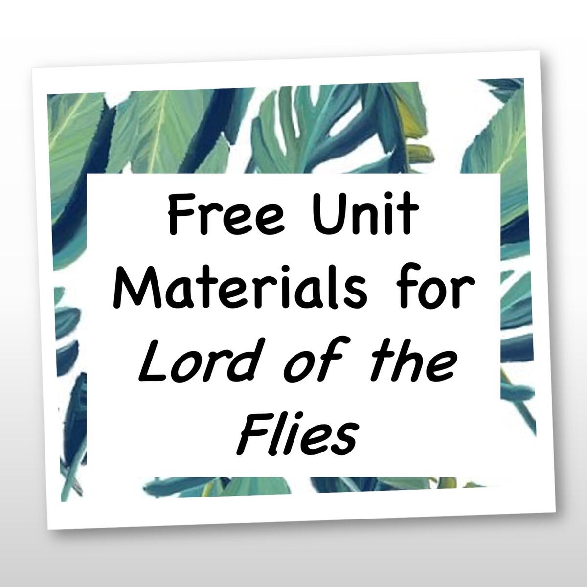 Free Unit For Lord Of The Flies Part 1 Yr 10 GCSE English Lord Of The Flies Study Booklet Activities Studocu