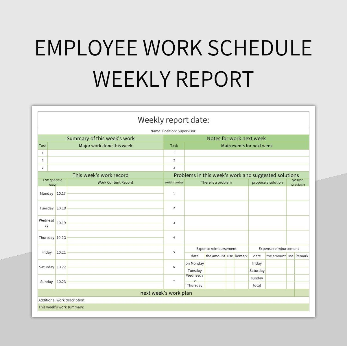 Free Weekly Reading Templates For Google Sheets And Microsoft Excel Slidesdocs