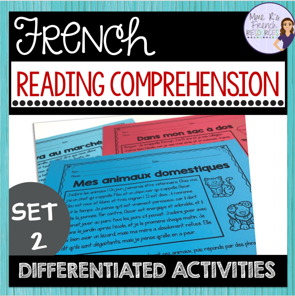 French Reading Comprehension Mme Rs French Resources Worksheets Library French Reading Comprehension Mme Rs French Resources Worksheets Library