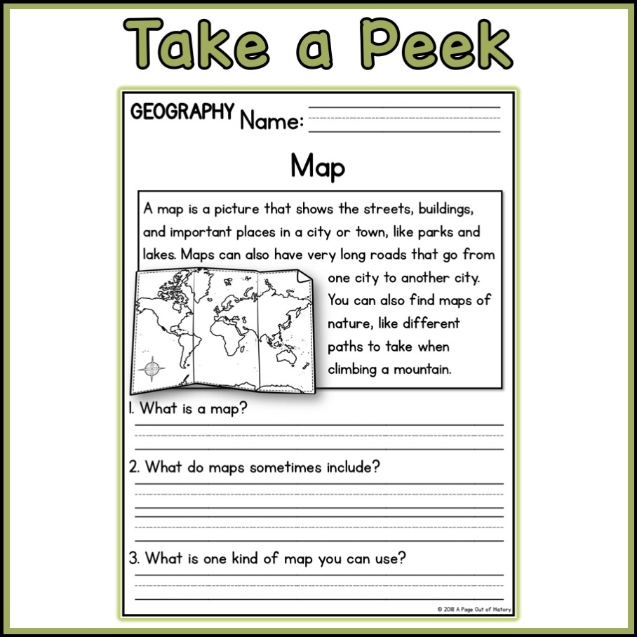 Geography Social Studies Reading Comprehension Passages K 2 Made By Teachers Geography Social Studies Reading Comprehension Passages K 2 Made By Teachers