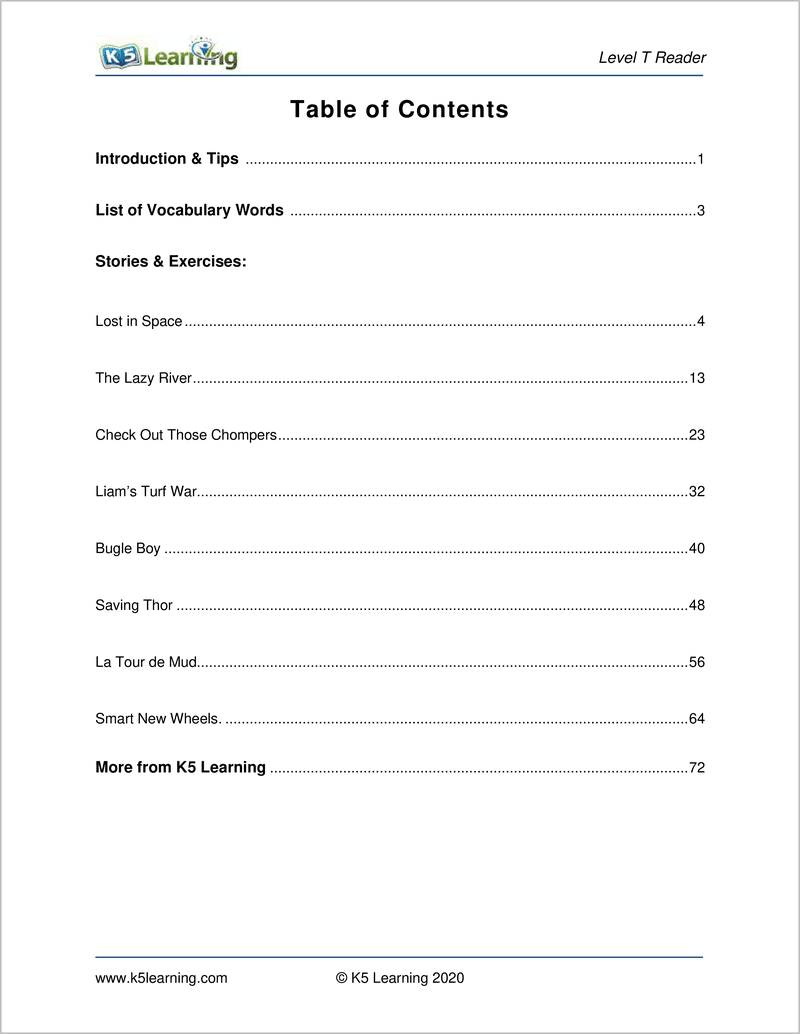 Grade 5 Reading Workbook Level T K5 Bookstore Grade 5 Reading Workbook Level T K5 Bookstore