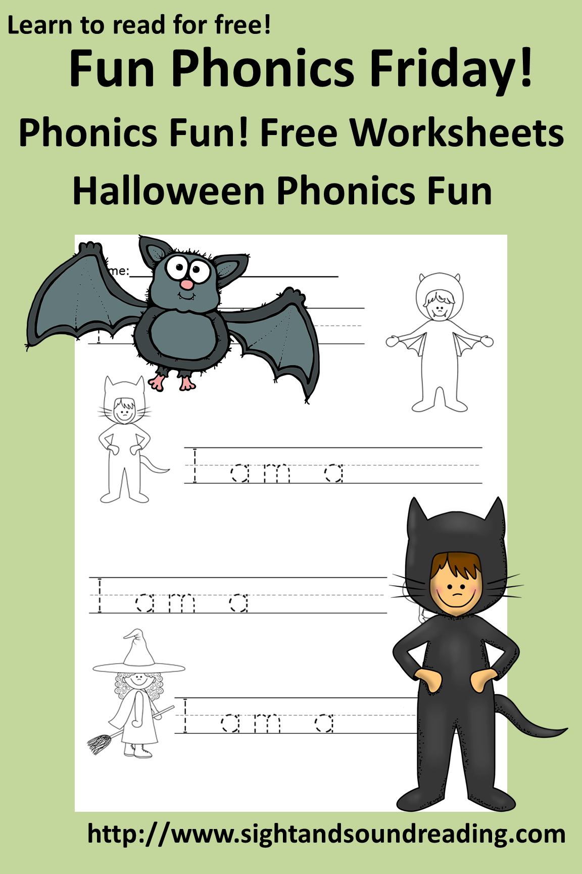 Halloween Phonics Fun Free Worksheet Mrs Karle S Sight And Sound Reading Halloween Phonics Fun Free Worksheet Mrs Karle S Sight And Sound Reading