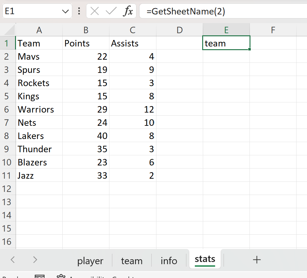 How To Get Sheet Name Using VBA With Example How To Get Sheet Name Using VBA With Example