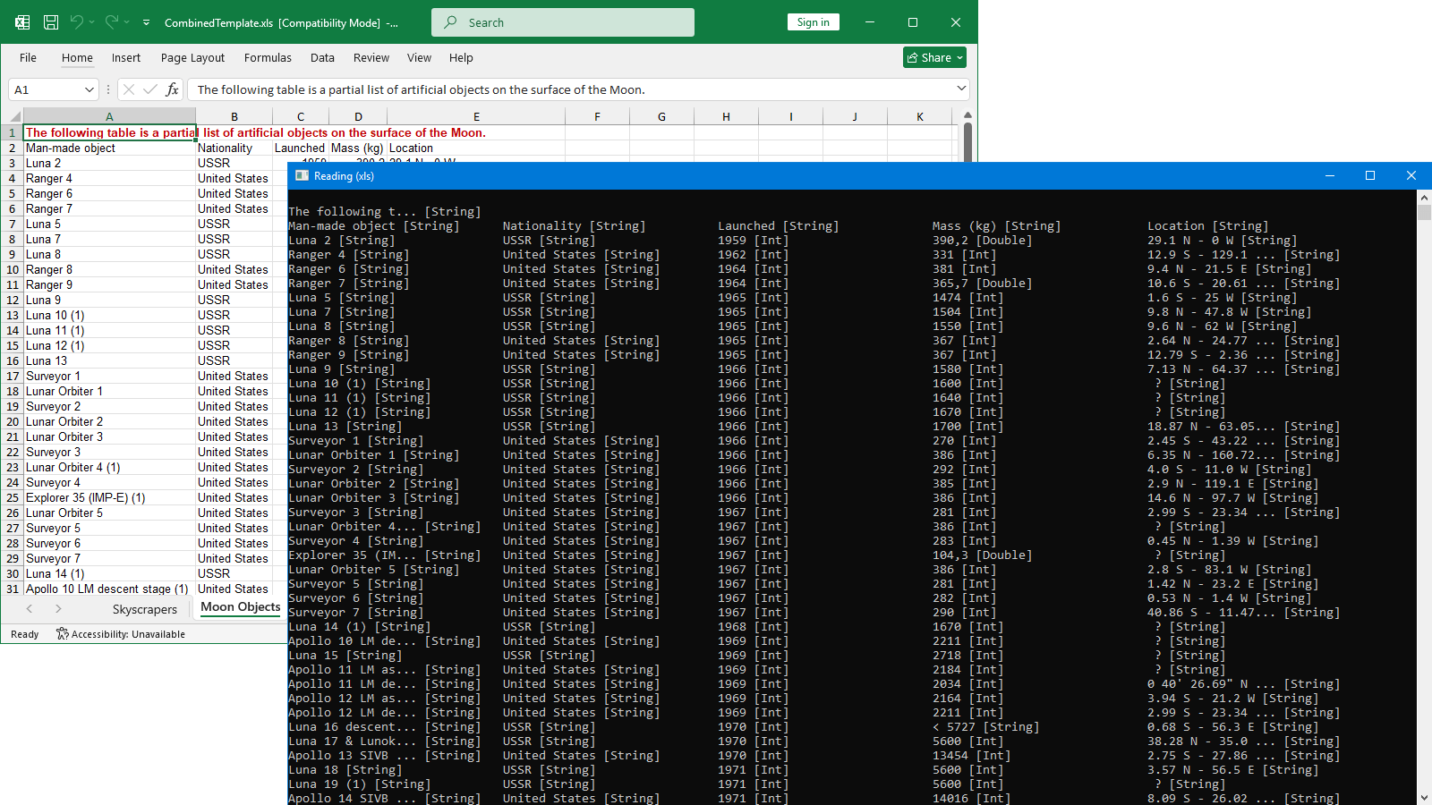 How To Open And Read Excel Files In C And VB NET