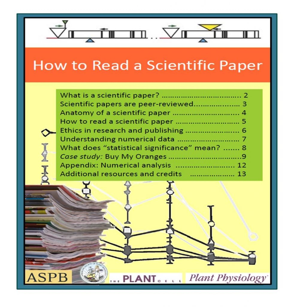How To Read A Scientific Paper And Case Study Reading A Plant Physiology Article Plant Science Today How To Read A Scientific Paper And Case Study Reading A Plant Physiology Article Plant Science Today