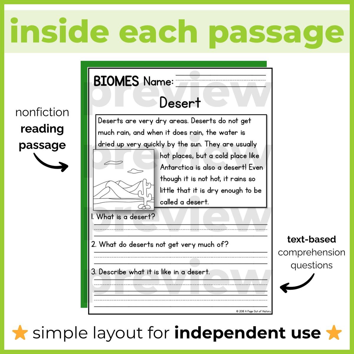 Biomes Worksheet PDF Digital With Answer Key Laney Lee