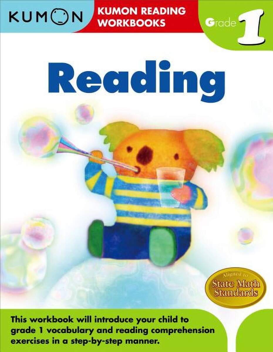 Kumon Grade 1 Reading Paperback Walmart