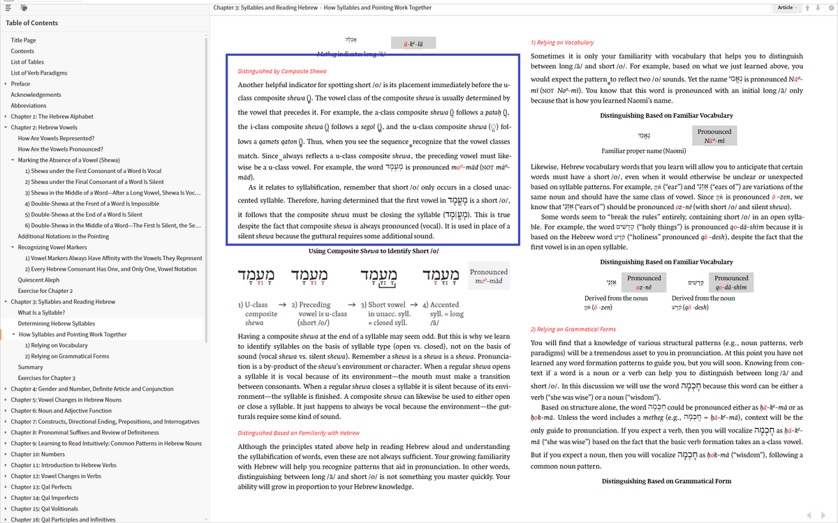 Learning Biblical Hebrew Reading For Comprehension Kutz And Josberger Wretchedly Small Hebrew F Logos Community