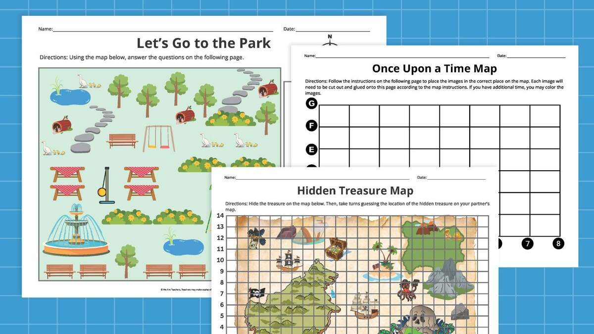 12 Worksheets Map Reading Skills Free PDF At Worksheeto
