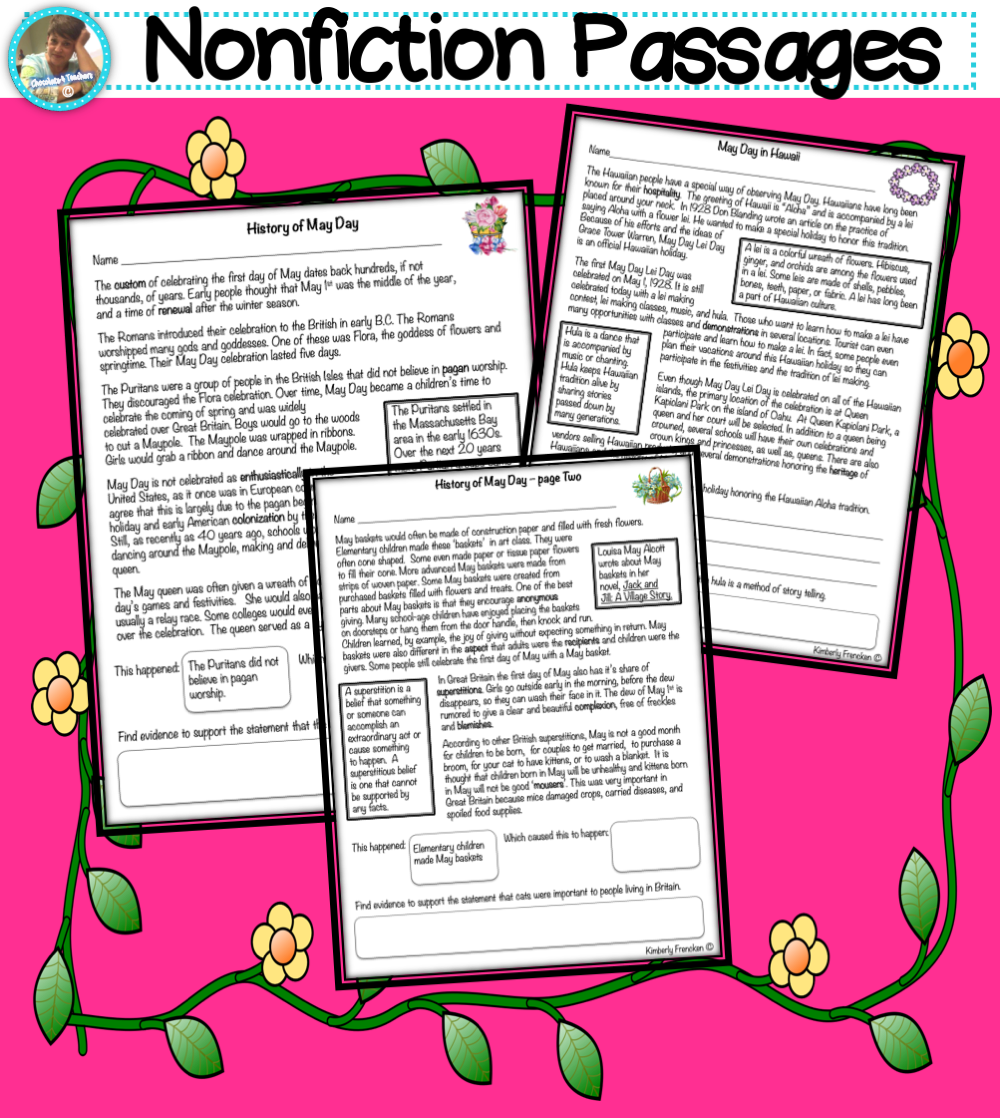 May Day Informational Text Reading Comprehension Lesson Made By Teachers