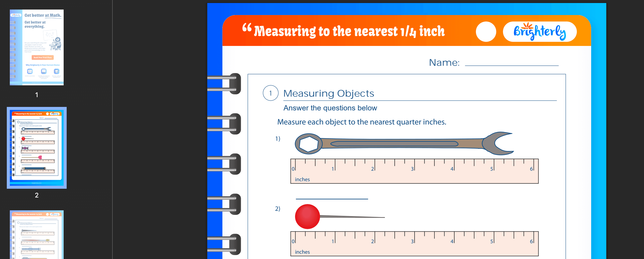 Measuring To The Nearest 1 4 Inch Worksheets Free Printable Measuring Length Worksheets