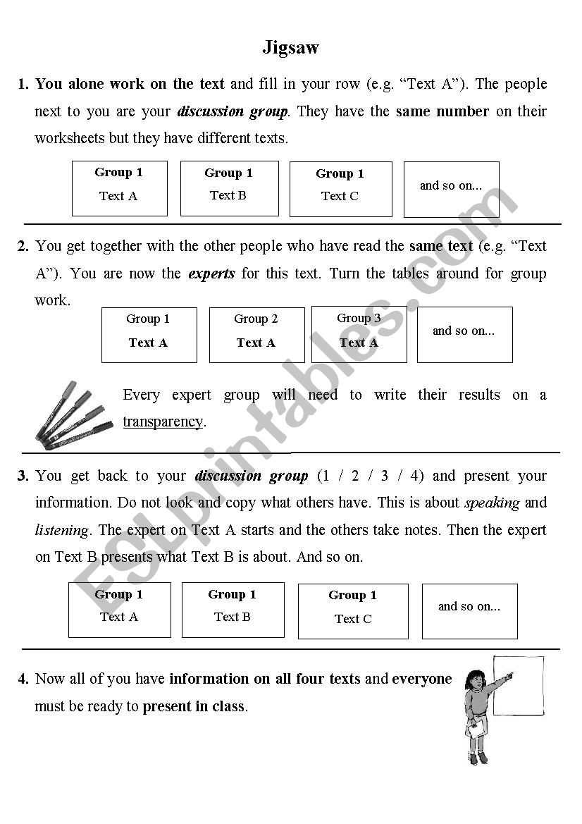 Method Jigsaw ESL Worksheet By Stube Method Jigsaw ESL Worksheet By Stube