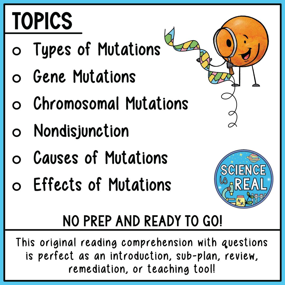Mutations Reading Comprehension Worksheets Classful Mutations Reading Comprehension Worksheets Classful
