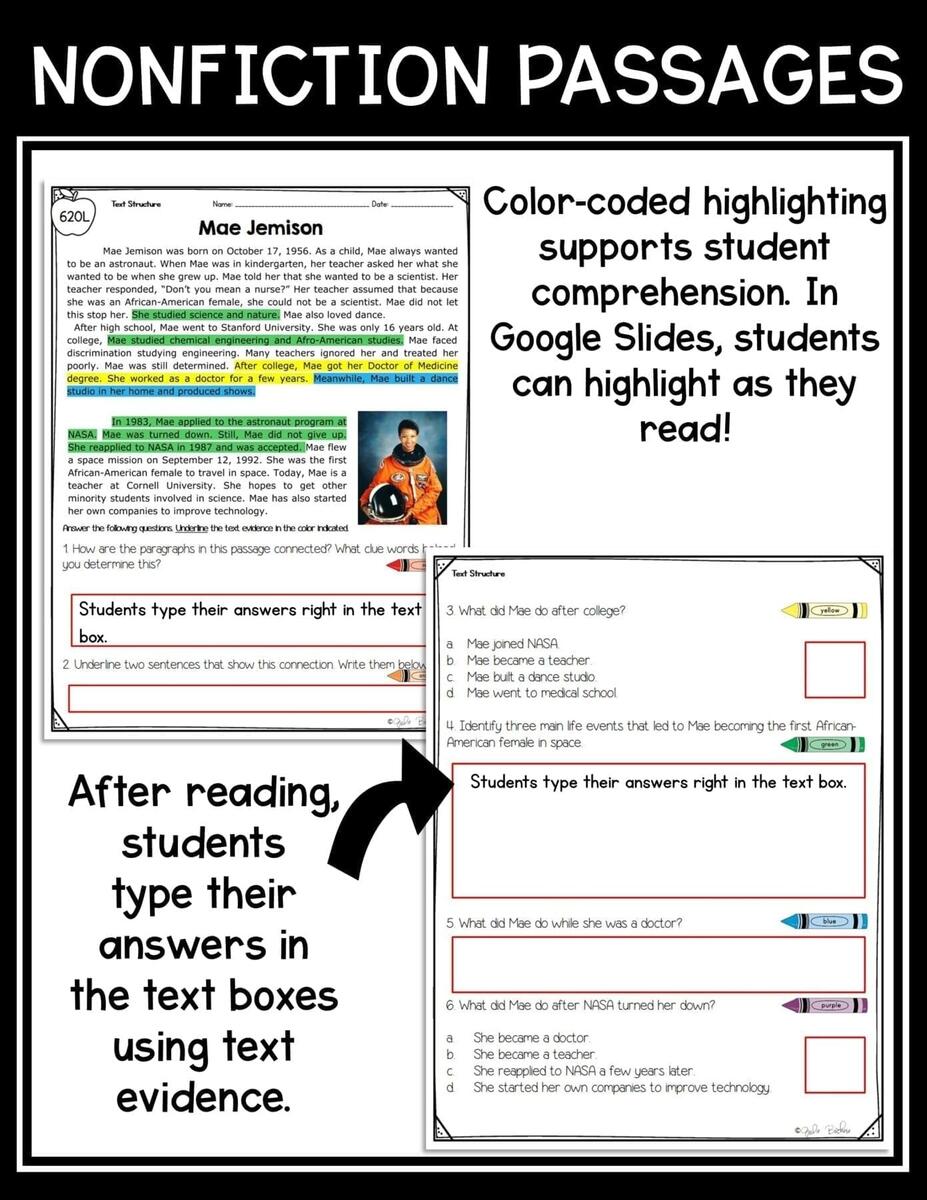 Nonfiction Text Structure Passages 3rd Grade RI 3 8 MagiCore Nonfiction Text Structure Passages 3rd Grade RI 3 8 MagiCore