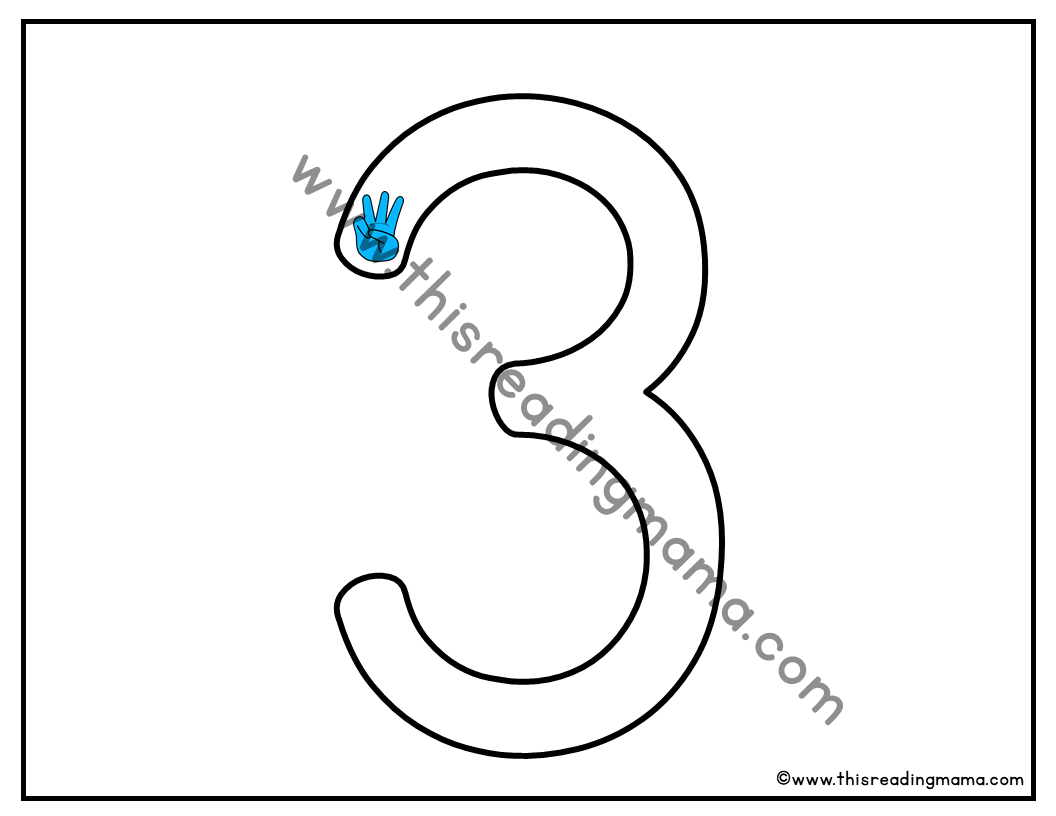 Number Tracing Pages For 0 10 This Reading Mama