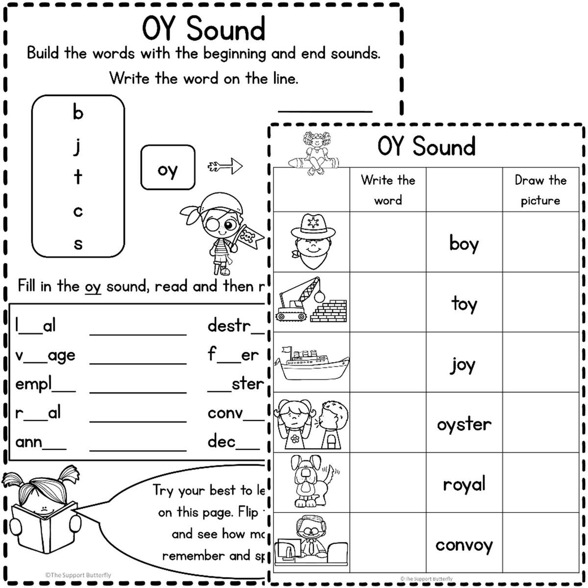 OI And OY Diphthong Worksheets Made By Teachers OI And OY Diphthong Worksheets Made By Teachers