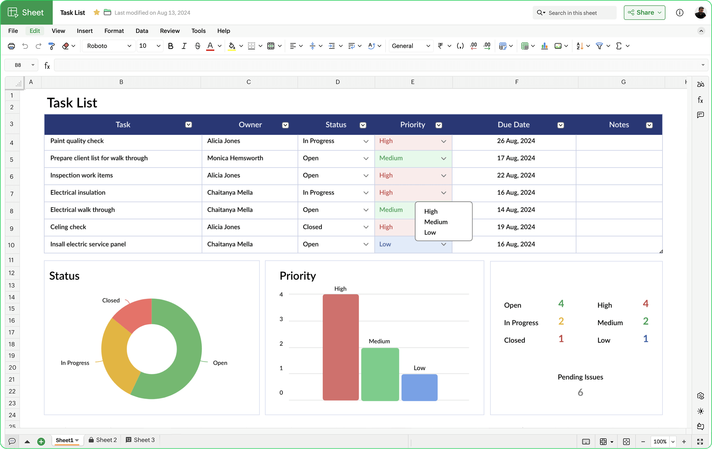 Online Spreadsheet Software Create Spreadsheets For Free Zoho Sheet