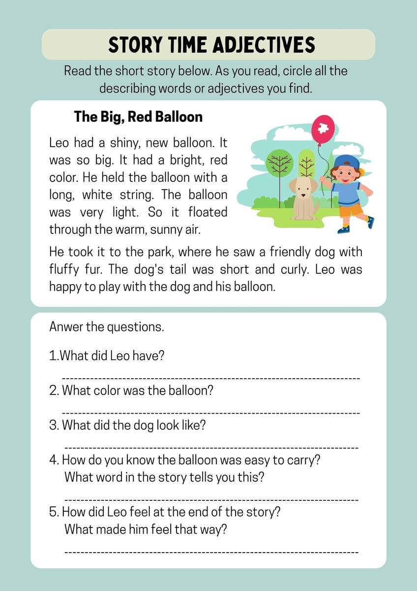 Page 2 Free Printable 2nd Grade Reading Worksheet Templates Canva Second Grade Reading Worksheets Improve Fluency And Vocabulary