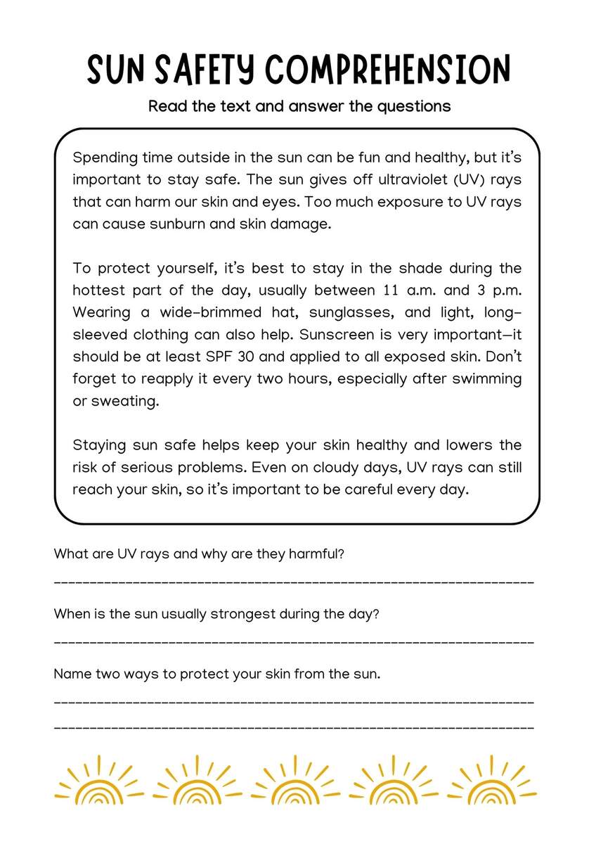 Page 6 Customize 515 Reading Comprehension Worksheets Templates Online Canva