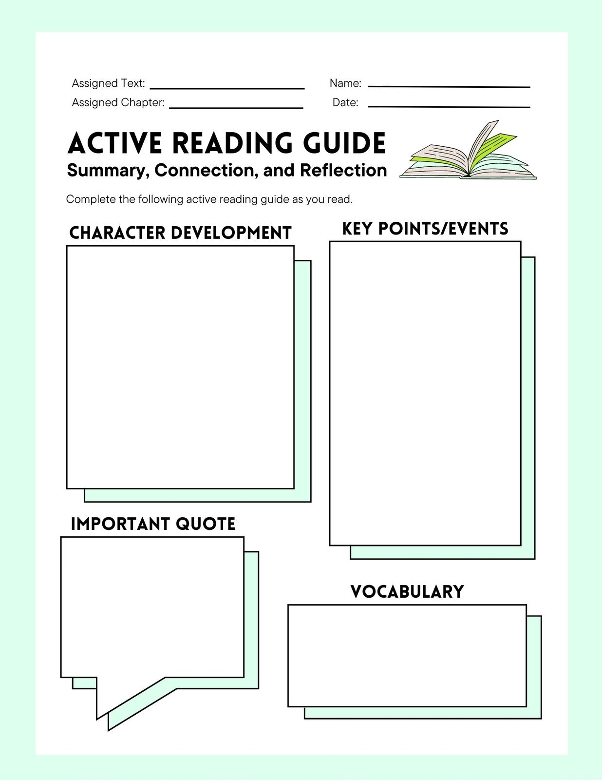 Page 7 Free Custom And Printable Reading Worksheet Templates Canva