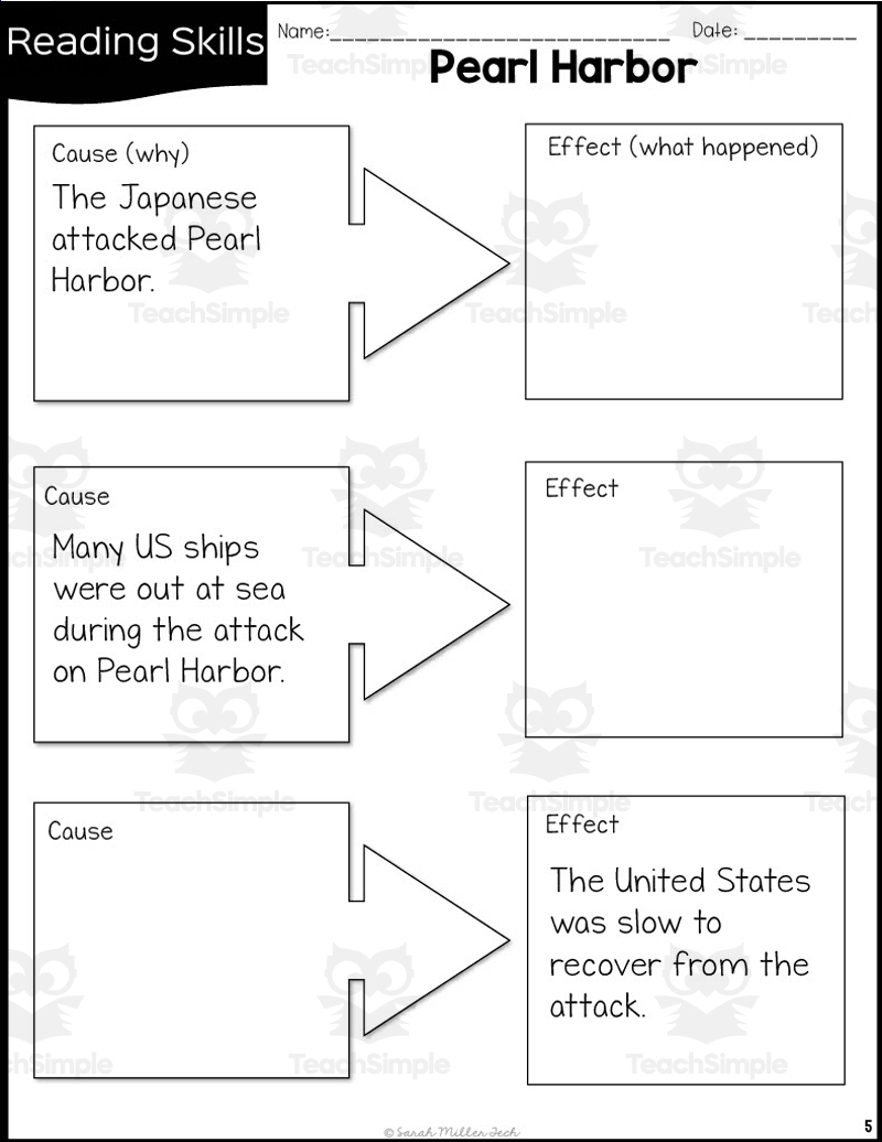 Pearl Harbor Reading Packet By Teach Simple Pearl Harbor Reading Packet By Teach Simple