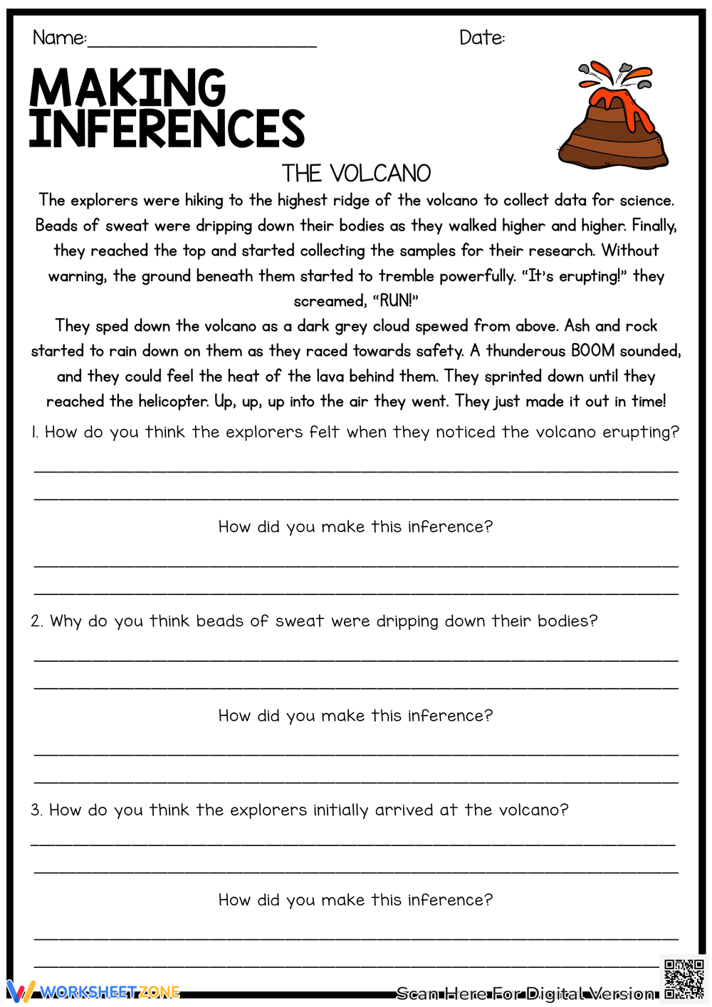 Printable Grade 6 Making Inferences Worksheets Download Printable Grade 6 Making Inferences Worksheets Download
