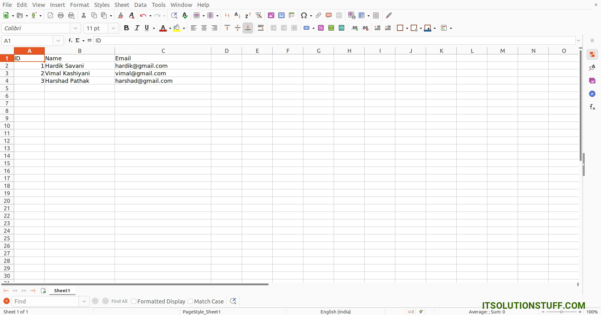 Python Xlsxwriter Create Excel File Example ItSolutionstuff