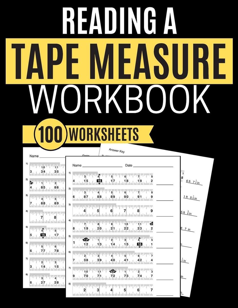 Reading A Tape Measure Workbook 100 Worksheets Liberia Ubuy Reading A Tape Measure Workbook 100 Worksheets Liberia Ubuy