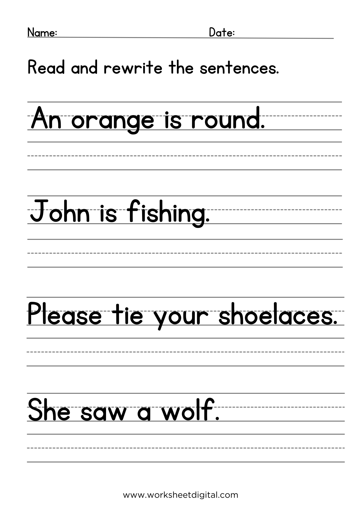 Reading And Writing Practice Sentences Worksheet Digital 1 Teacher Made Resources Reading And Writing Practice Sentences Worksheet Digital 1 Teacher Made Resources