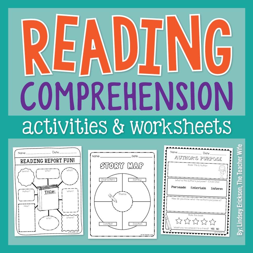 Reading Comprehension BUNDLE The Teacher Wife Reading Comprehension BUNDLE The Teacher Wife