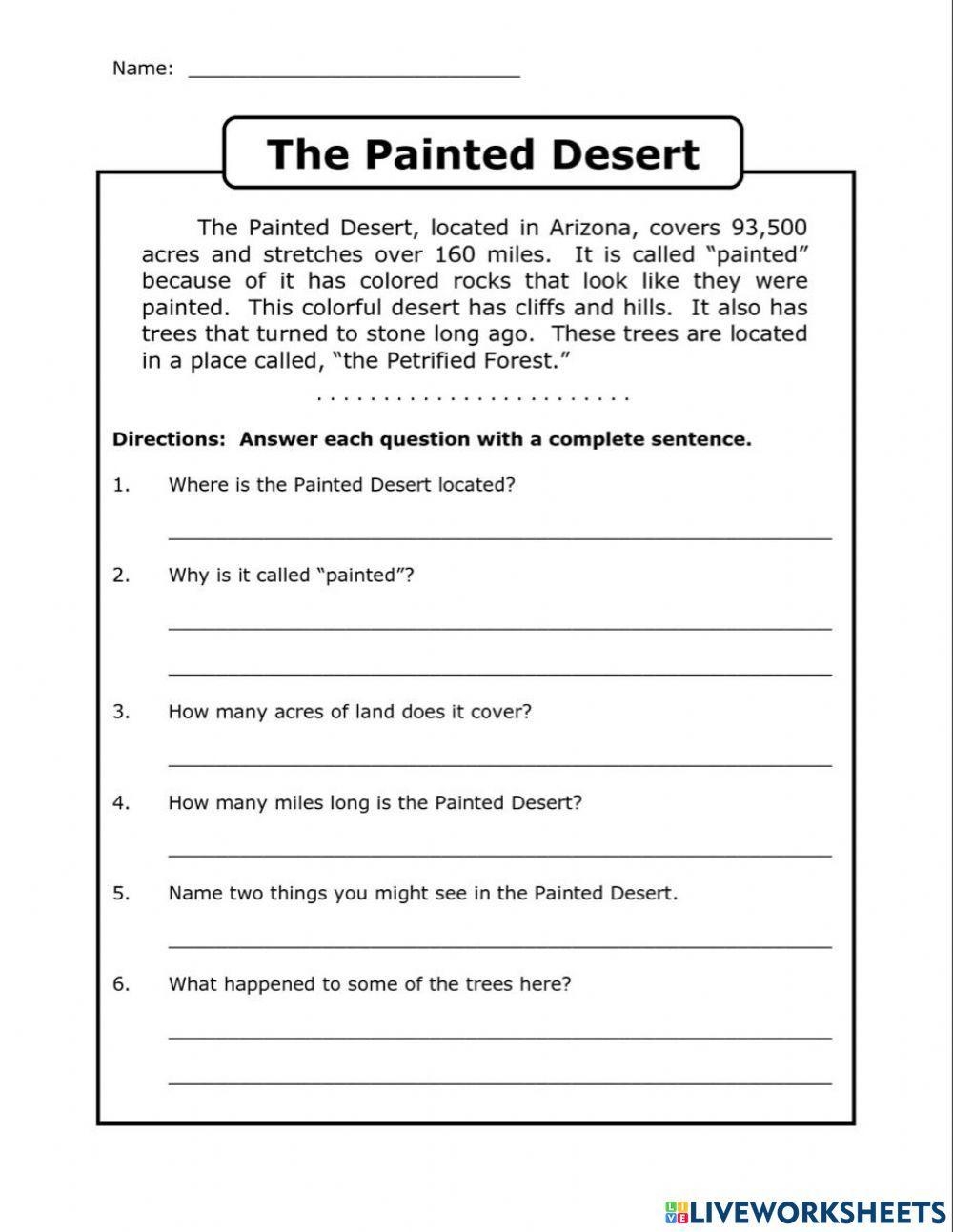 Reading Comprehension Online Exercise For Grade 4 Worksheets Library Reading Comprehension Online Exercise For Grade 4 Worksheets Library