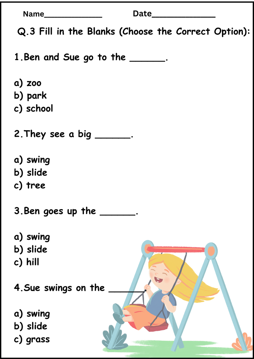 Reading Comprehension Passage For Kindergarten Level A Basic Level Free Reading Comprehension Passage For Kindergarten Level A Basic Level Free