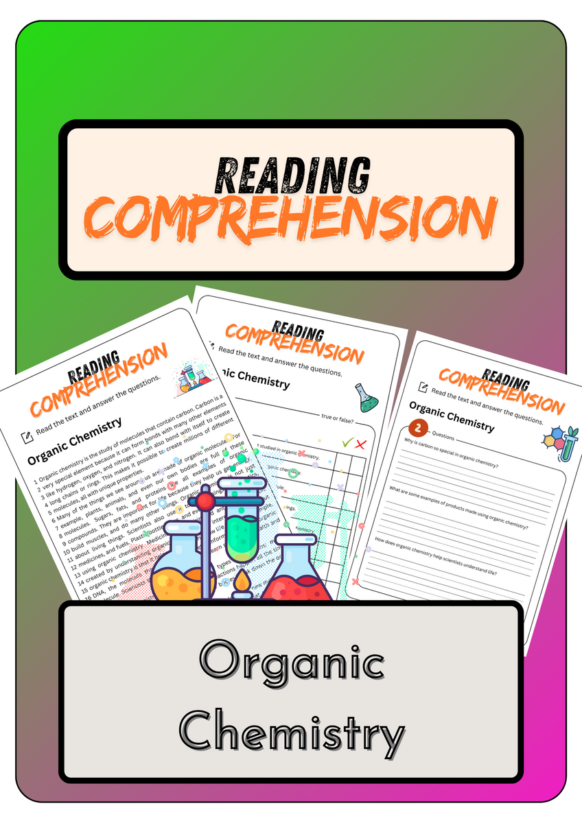 Reading Comprehension Silicon Solutions Made By Teachers