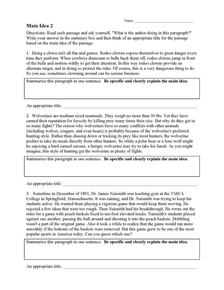 Reading Comprehension Worksheets Online Or Printable