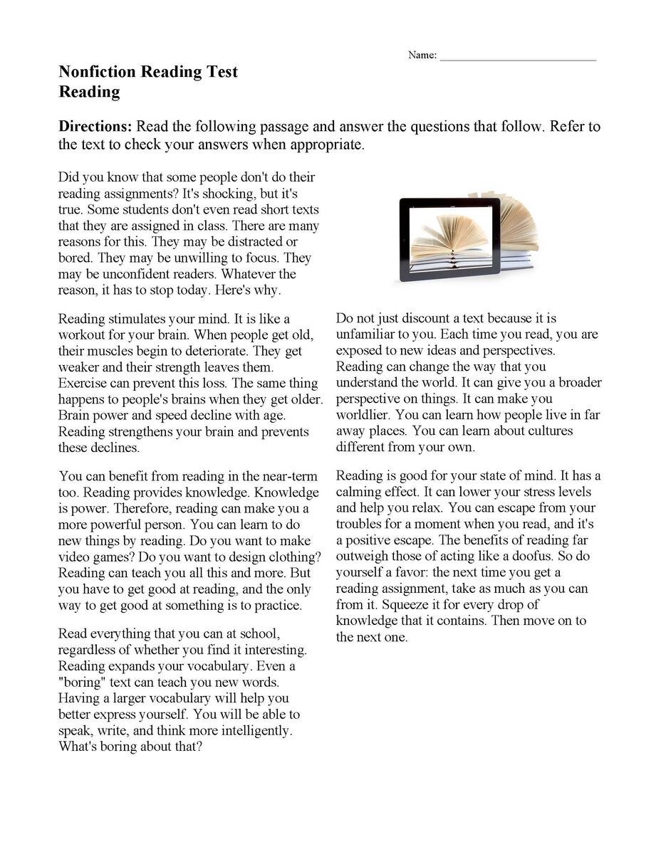 Reading Comprehension Worksheets Online Or Printable Reading Comprehension Worksheets Online Or Printable