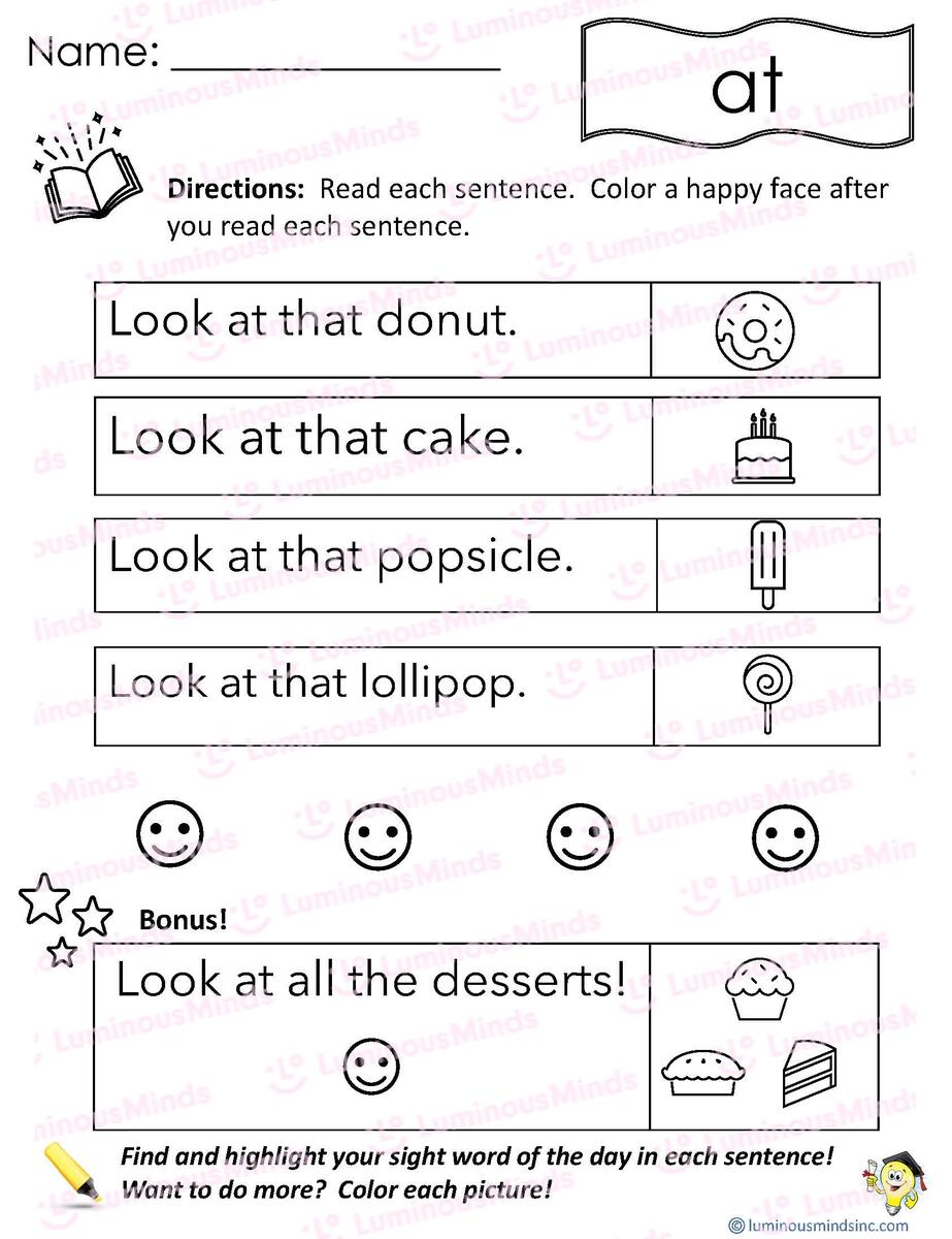 Reading Comprehension Worksheets Reading With Sight Word At Primer Sight Word Fluency Passages Made By Teachers