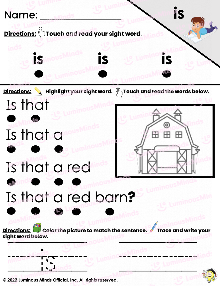 Reading Comprehension Worksheets Sight Word Reading Fluency Practice Is Reading Comprehension Worksheets Sight Word Reading Fluency Practice Is