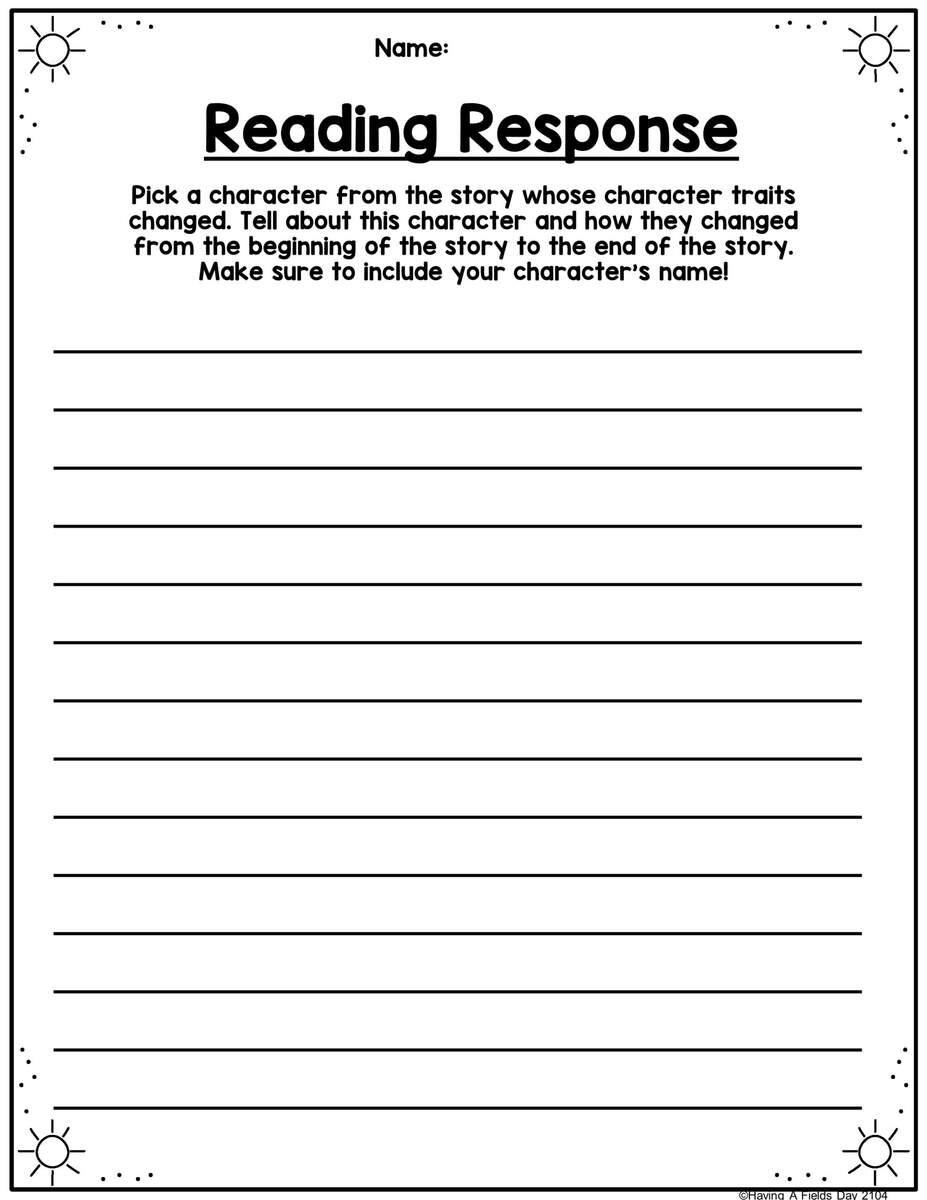 Reading Logs And Response Sheets Made By Teachers Reading Logs And Response Sheets Made By Teachers