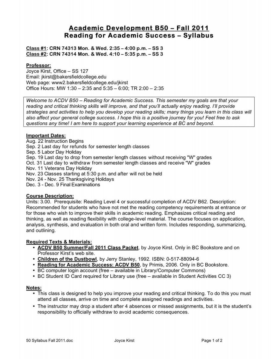 Reading Strategies Accreditation Bakersfield College Teaching The Language Gym