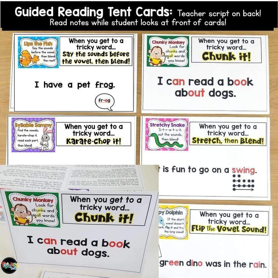 Reading Strategies Super Bundle 6 Decoding Strategies Tejeda S Tots
