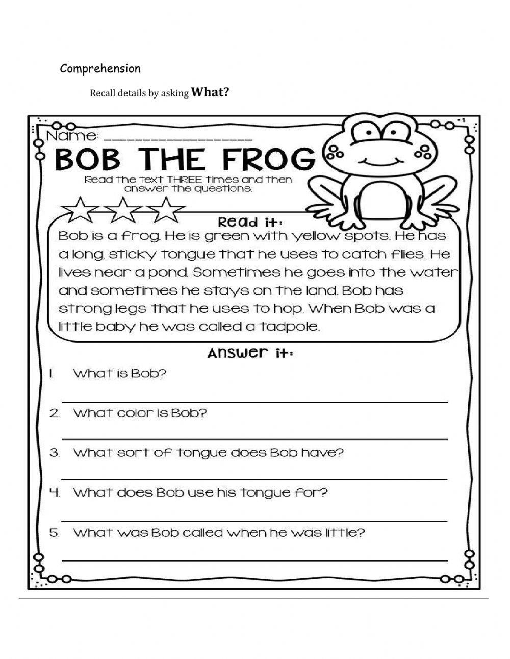 Recalling Details MissConstantine Worksheets Library Recalling Details MissConstantine Worksheets Library