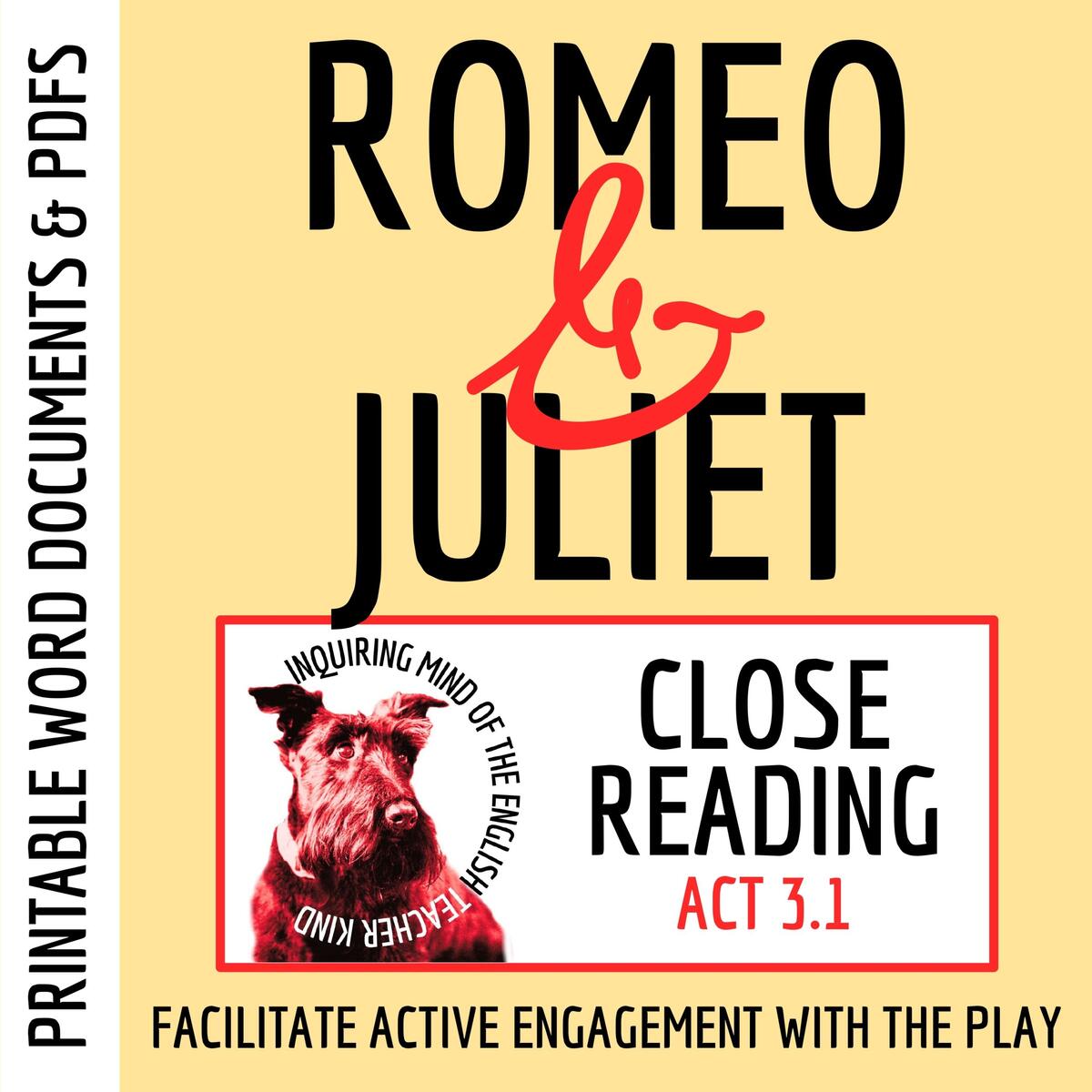 Romeo And Juliet Act 3 Scene 1 Close Reading Analysis Worksheet And Key Shakespeare Activity Made By Teachers Romeo And Juliet Act 3 Scene 1 Close Reading Analysis Worksheet And Key Shakespeare Activity Made By Teachers