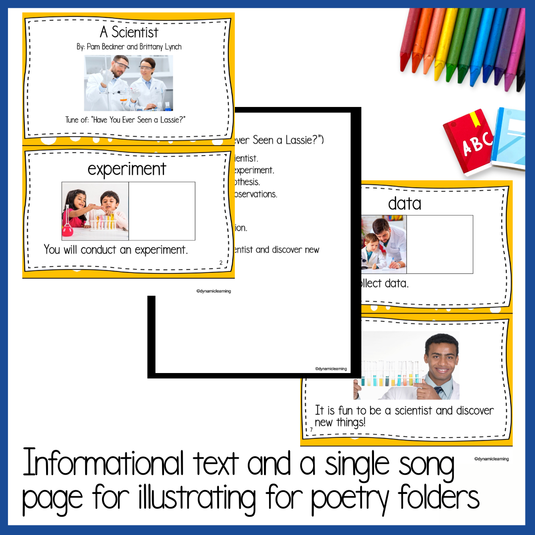 Scientific Method Nonfiction Reading Comprehension With Worksheets Dynamic Learning Resources