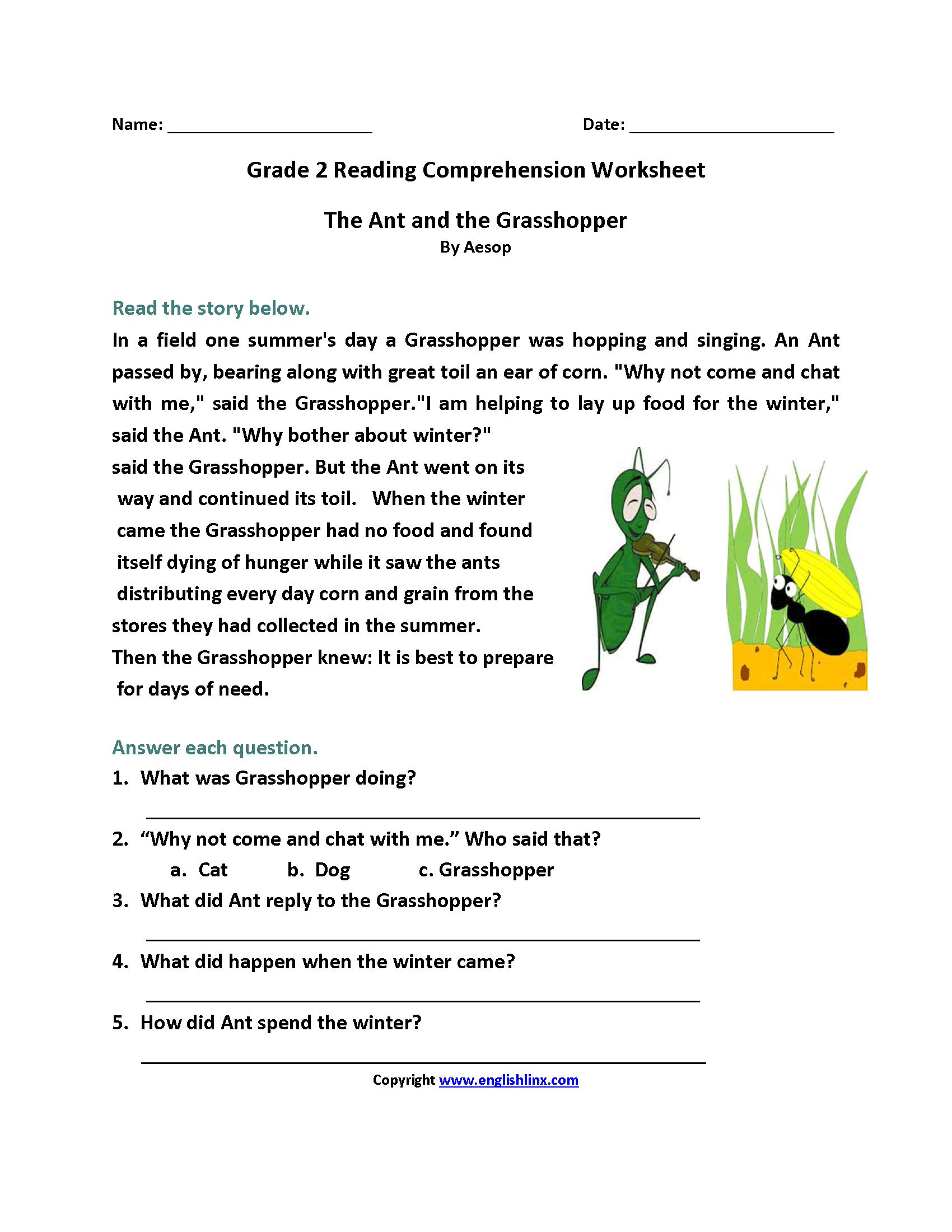 17 Reading Fluency 2nd Grade Worksheets Free PDF At Worksheeto Worksheets Library
