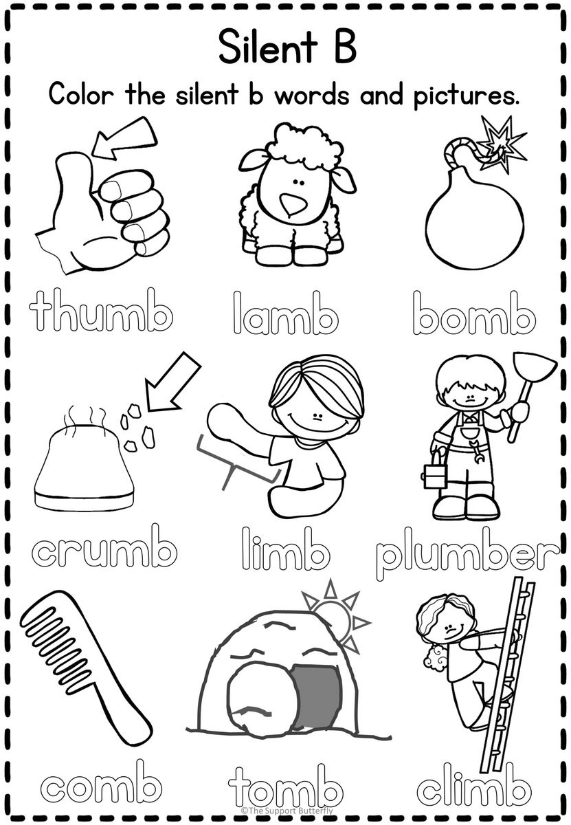 Silent Letter Worksheet Freebie Made By Teachers Silent Letter Worksheet Freebie Made By Teachers
