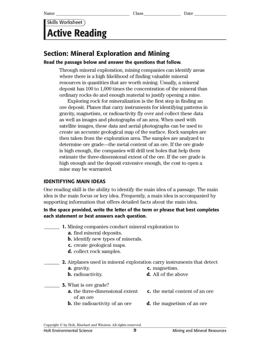 Skills Worksheet Active Reading Calhoun k12 al us Flip EBook Pages 1 6 AnyFlip