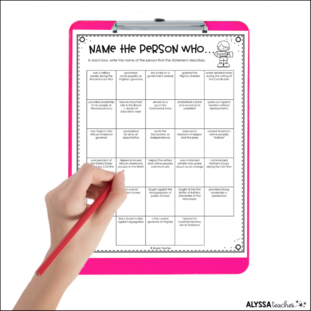 SOL Test Prep Activities For The Upper Elementary Classroom Alyssa Teaches