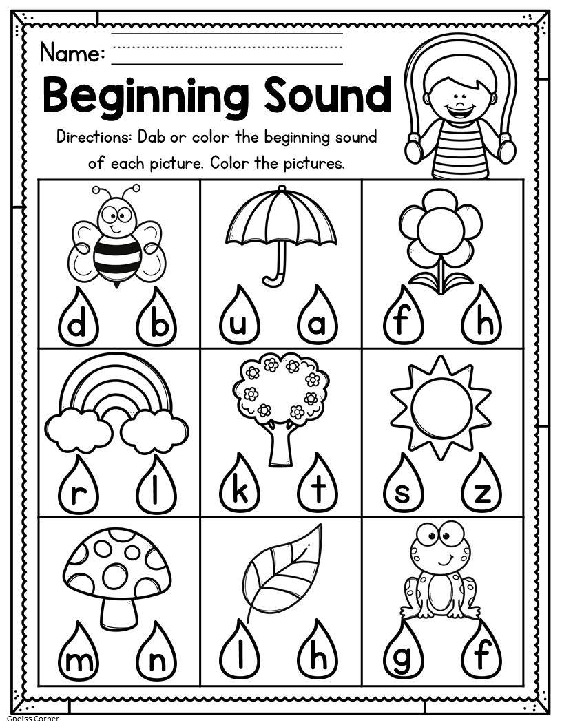 Spring Kindergarten Worksheets May Made By Teachers Spring Phonics Worksheet Free Printable Digital PDF